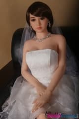 Bo 165cm en robe de mariée
