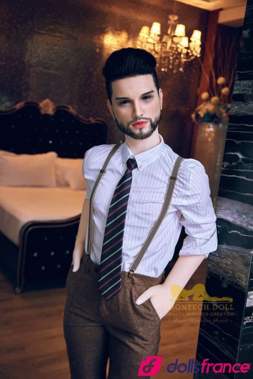 Sexdoll masculine réaliste Kelvin séducteur 162cm IronTech