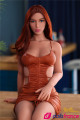 Grande sexdoll Scarlet belle rousse bronzée 175cm IronTech