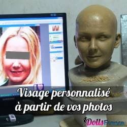 Tête personnalisée à partir de photo
