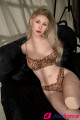 Lola sex doll buste en silicone blonde aux yeux bleus 117cm E-cup Zelex SLE