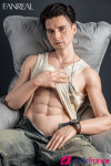 Henry love doll en silicone masculine hyper réaliste 173cm FanReal