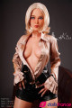 Sexdoll blonde bimbo en silicone Kris 165cm AK2 AngelKiss