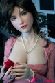 Queena sexdoll réelle en silicone bourgeoise rousse 165cm Bonnet C SEdoll