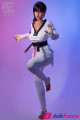 Winola sexdoll réelle en silicone ninja à gros cul 160cm Bonnet C SEdoll