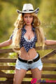 Sex doll en silicone Sophia la Cowgirl à gros nichons 165cm bonnet D Lusandy