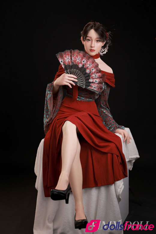 Sexdoll silicone Meng Qi chinoise à petit cul sodomisable 163cm Bonnet D (Standard Series 163A) MMX