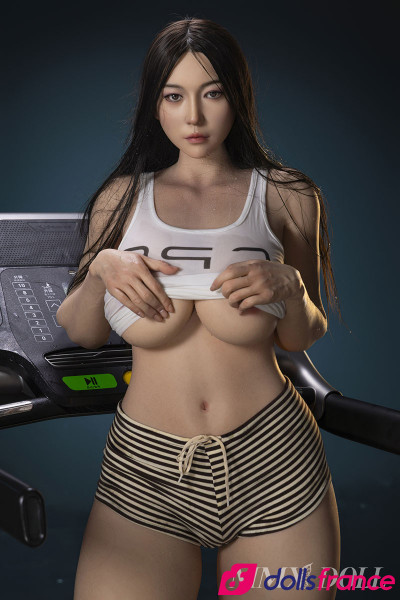 Real doll en silicone Meng Xi la sportive BBW à gros seins et gros cul 168cm Bonnet G (Standard Series 168B) MMX