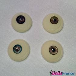 Paire d'yeux seuls pour poupée silicone