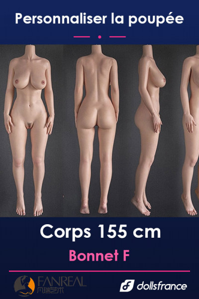 Corps silicone 155cm bonnet F FanReal