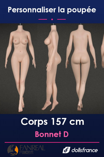Corps silicone 157cm bonnet D FanReal