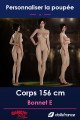 Corps silicone 156cm bonnet E GameLady