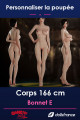 Corps silicone 166cm bonnet E GameLady