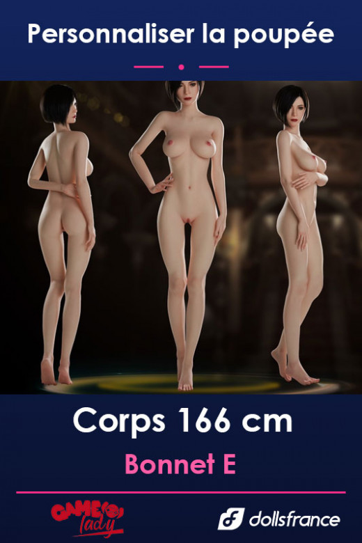Corps silicone 166cm bonnet E GameLady
