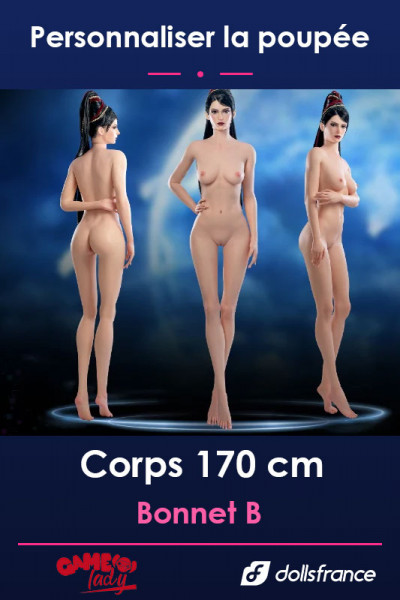 Corps silicone 170cm bonnet B GameLady