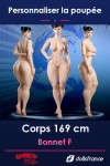 Corps silicone 169cm Bonnet F GameLady