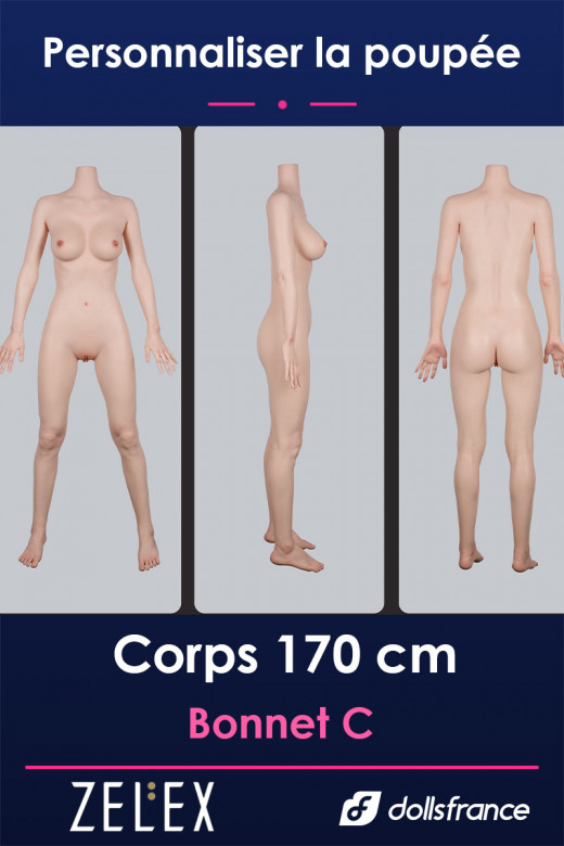 Corps silicone 170cm bonnet C Zelex