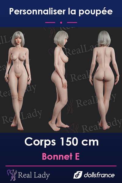 Corps silicone 150cm bonnet B Real Lady