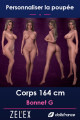 Corps silicone SLE 164cm bonnet G Zelex