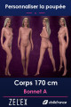 Corps silicone SLE 170cm bonnet A Zelex