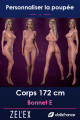 Corps silicone SLE 172cm bonnet E Zelex
