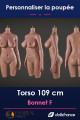 Torso silicone réaliste 109cm bonnet F FanReal