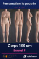 Corps silicone 153cm bonnet B FanReal