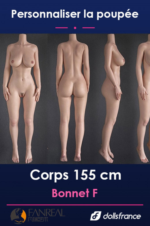 Corps silicone 153cm bonnet B FanReal