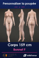 Corps silicone 159cm bonnet F FanReal
