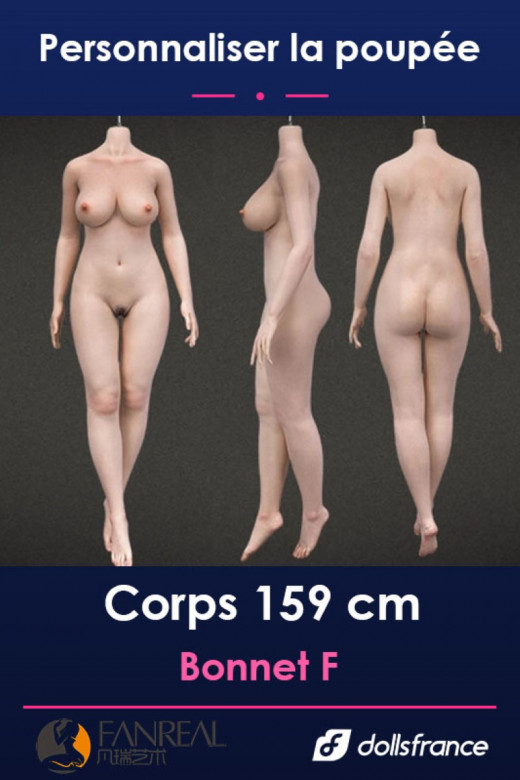 Corps silicone 159cm bonnet F FanReal