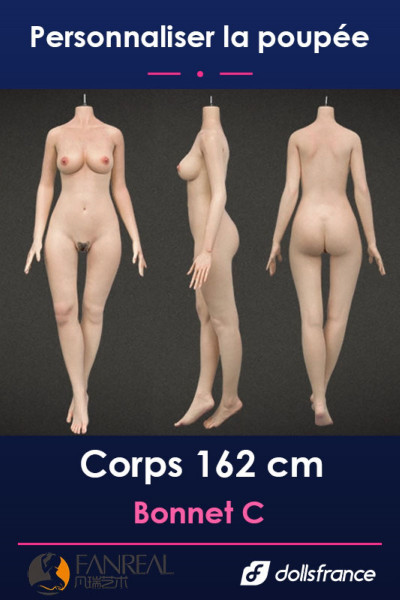 Corps silicone 162cm bonnet C FanReal