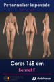Corps silicone 168cm bonnet F FanReal