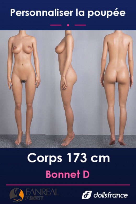 Corps silicone 173cm bonnet D FanReal
