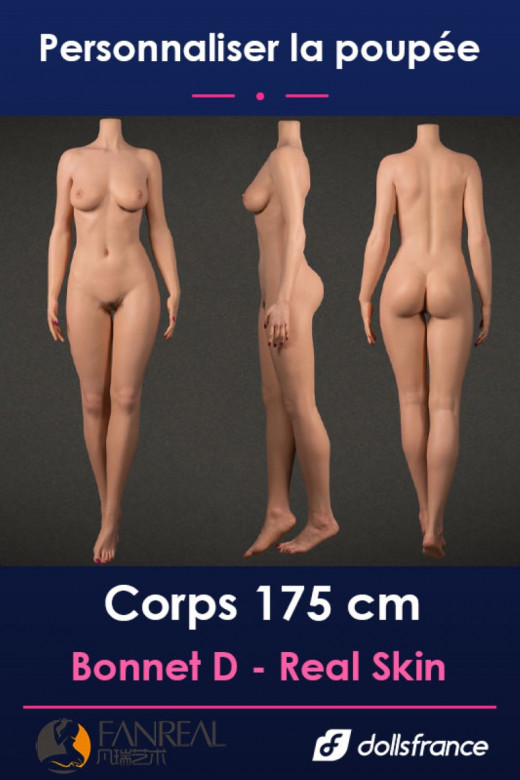 Corps silicone 175cm bonnet D FanReal