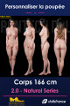 Corps silicone 166cm 2.0 Natural Optimized Series Irontech