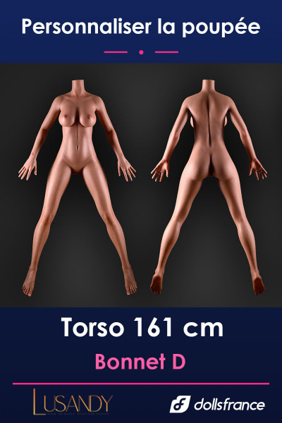 Corps silicone 161cm bonnet D Lusandy
