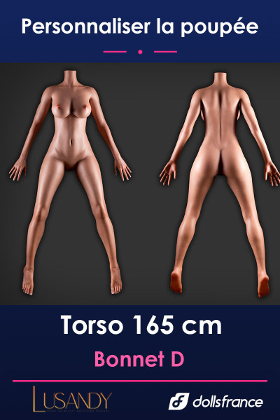 Corps silicone 165cm bonnet D Lusandy