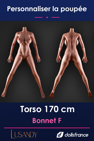 Corps silicone 170cm bonnet F Lusandy