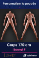Corps silicone 170cm Lusandy