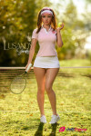Sandra sexdoll en silicone joueuse de tennis élancée 162cm bonnet B Lusandy