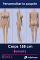 Corps SE doll 158cm - Bonnet E
