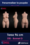 Torso silicone ST8 96cm Bonnet D SEdoll