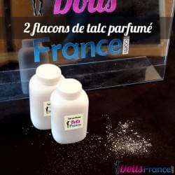 Flacon de talc parfumé 80ml