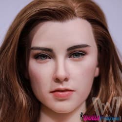 Tête Fannie ultra réaliste en silicone WM Dolls