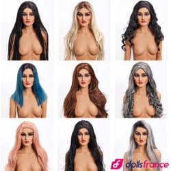 Perruque sexdoll premium Irontech Doll