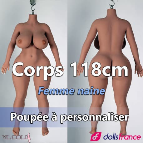 Corps de femme naine à personnaliser 118cm YLdoll