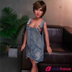 Mini sex doll garce et gourmande Sally 115cm IronTech