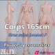 Corps silicone 165cm bonnet F Zelex