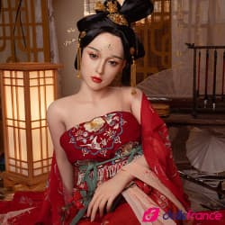 Poupée en silicone Chinoise traditionnelle Yvonne 165cm bonnet F Zelex