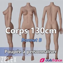 Corps silicone 130cm bonnet B Zelex